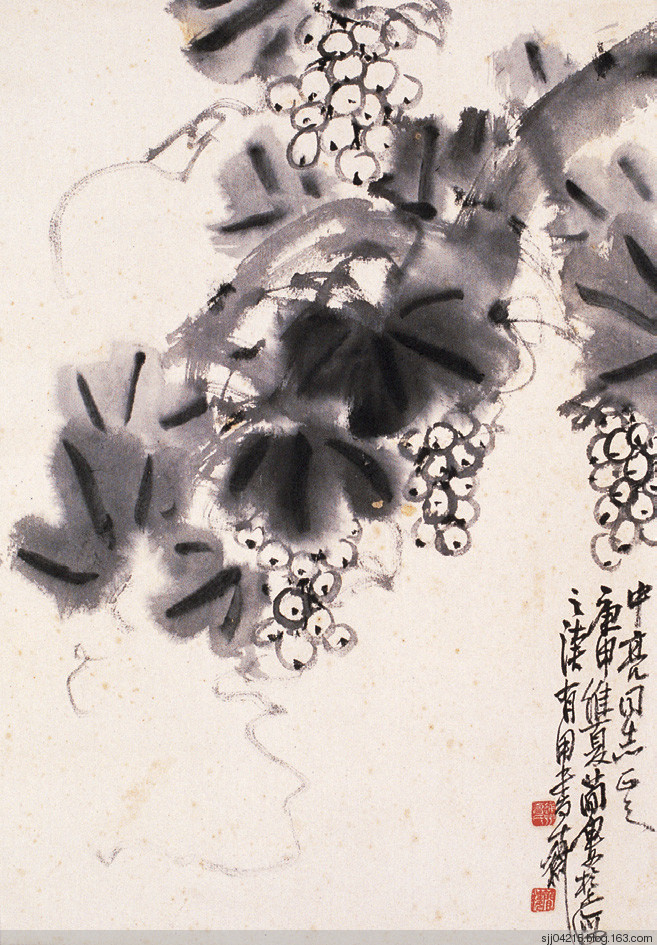 曹简楼国画花卉作品（一）