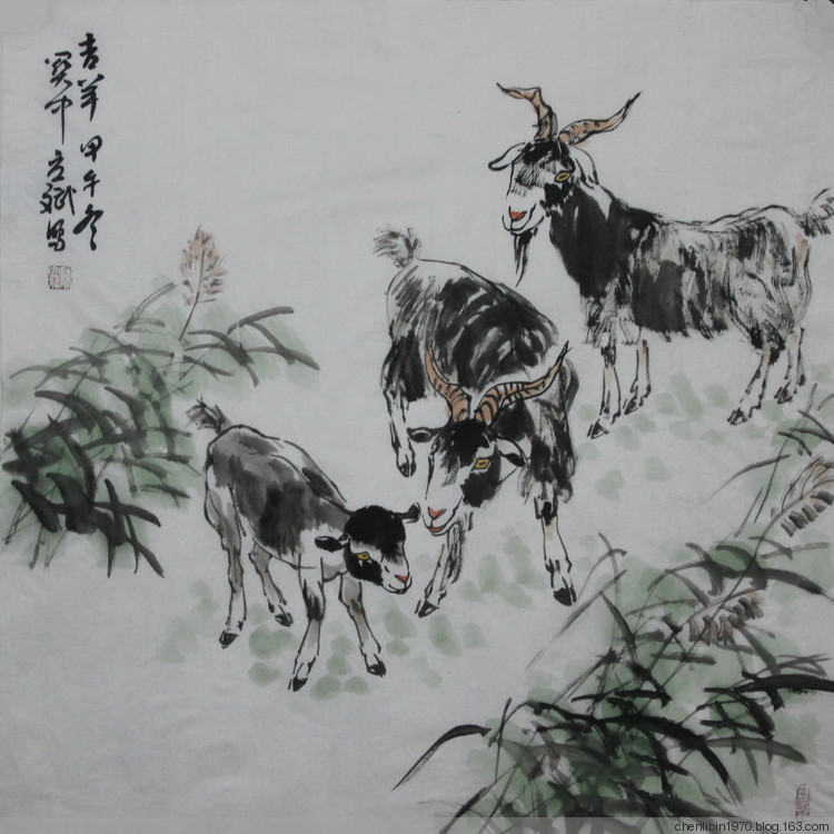 陈立斌国画作品