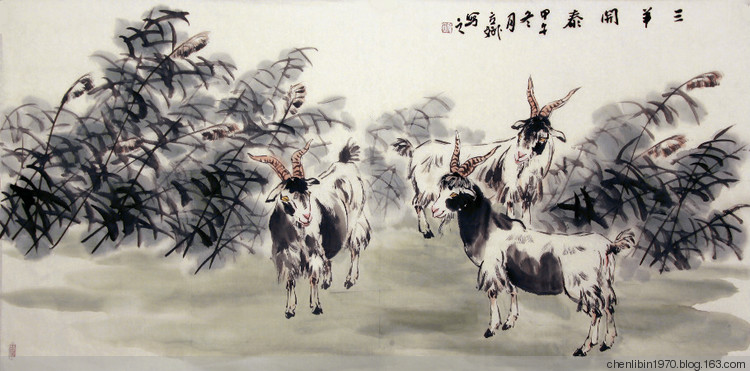 陈立斌国画作品