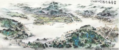 李沃源国画山水作品