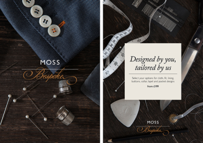 Moss Bros 服装品牌视觉形象VI设计