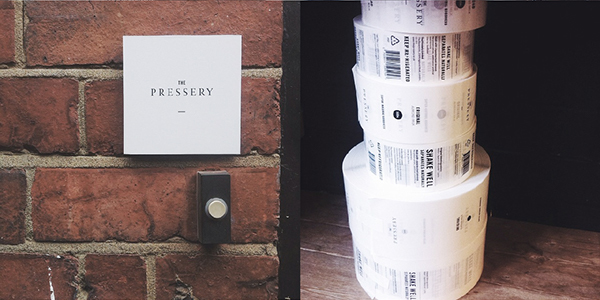 伦敦品牌Pressery品牌设计