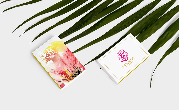 Gheena 花店VI设计