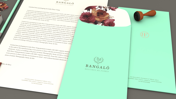 巴西花店Bangal&#244;品牌设计