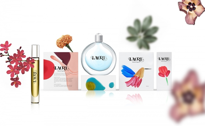 Laure化妆品牌VI设计