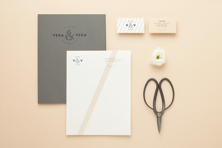Vega & Vega 花店VI设计