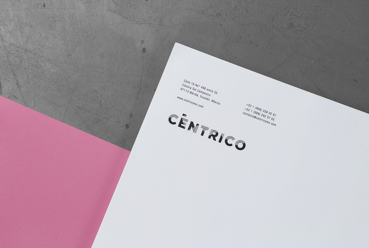 Ce&#769;ntrico 椅品牌VI设计