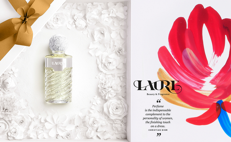 LAURE 化妆品VI设计