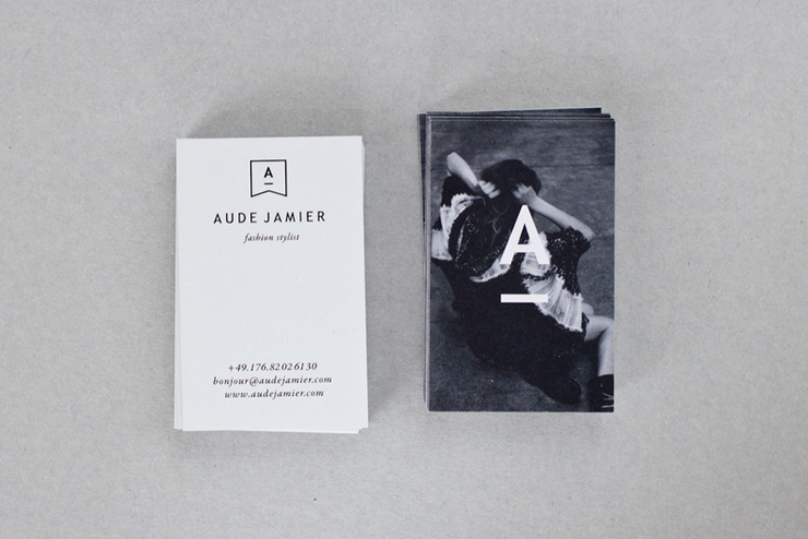 Aude Jamier 服饰品牌视觉形象VI设计作品