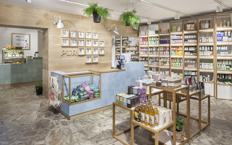 PUR健康食物商店视觉形象VI设计