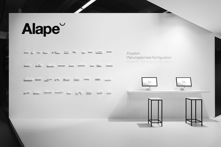 ALAPE 公司展位视觉VI设计