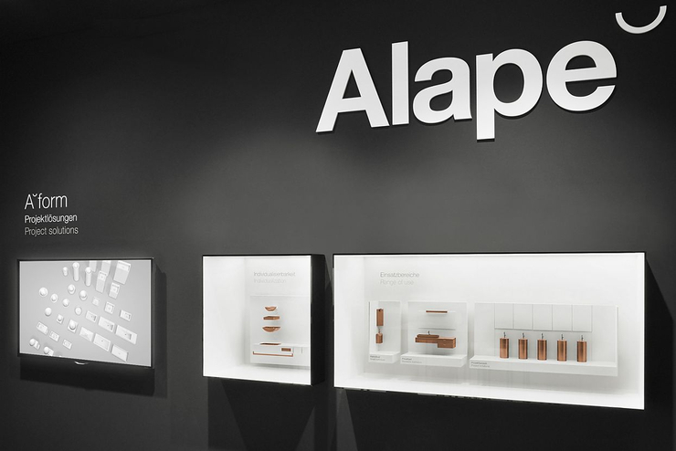 ALAPE 公司展位视觉VI设计
