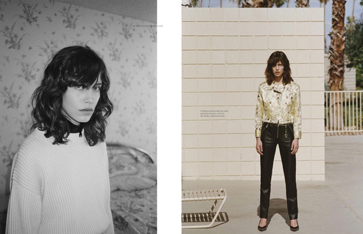 超模Lorelle Rayner 演绎《L’Officiel》杂志时尚大片