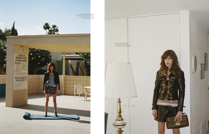 超模Lorelle Rayner 演绎《L’Officiel》杂志时尚大片
