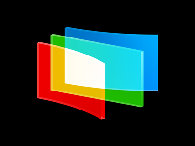 RGB三原色logo设计