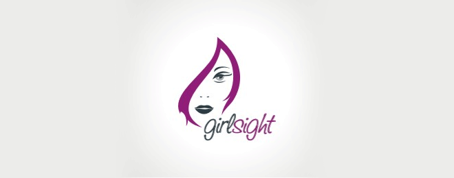 女性相关时尚主题logo设计