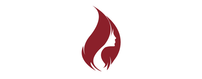 女性相关时尚主题logo设计