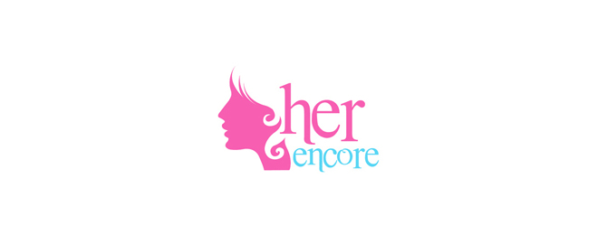 女性相关时尚主题logo设计