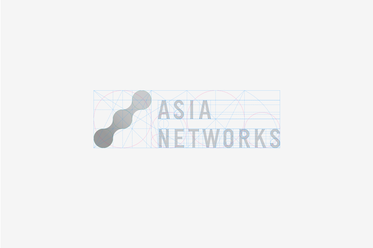 借助辅助线logo设计