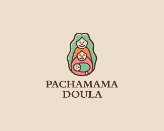 婴儿元素logo设计