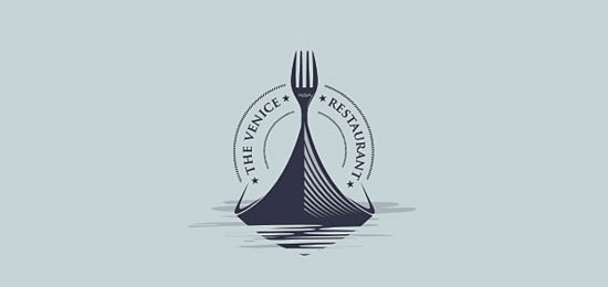 34个餐厅logo收藏