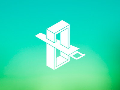立体几何图案logo设计