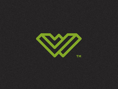 立体几何图案logo设计