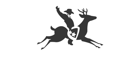 标志设计元素运用实例：鹿形LOGO