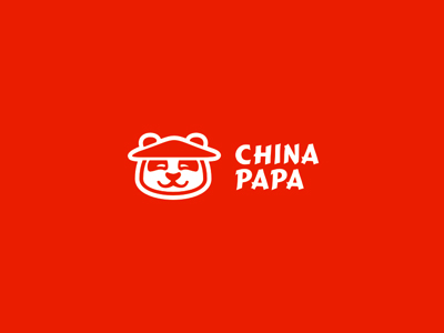标志设计元素运用实例：熊猫LOGO