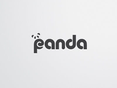 标志设计元素运用实例：熊猫LOGO