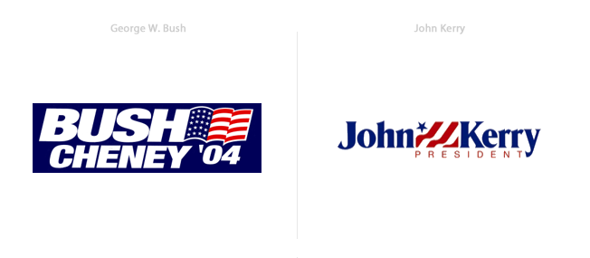 美国总统竞选Logo设计作品