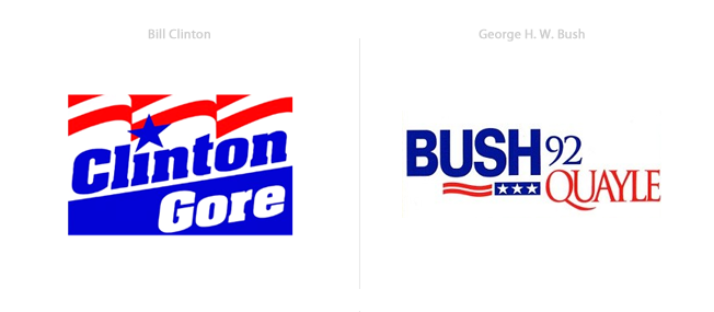 美国总统竞选Logo设计作品