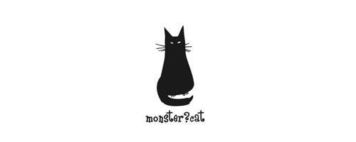 多个与猫咪相关的LOGO设计