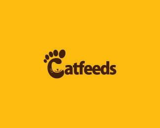 多个与猫咪相关的LOGO设计