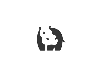 logo设计元素运用实例：河马
