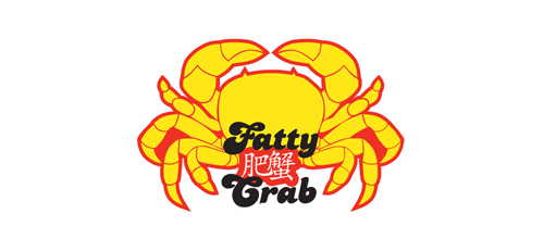 螃蟹元素logo作品