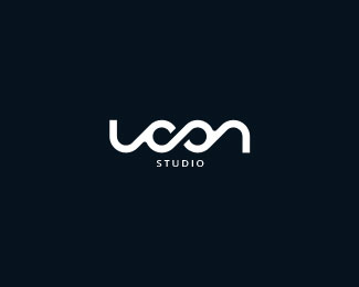 对称字logo作品