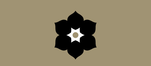 莲花图案logo欣赏