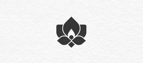 莲花图案logo欣赏