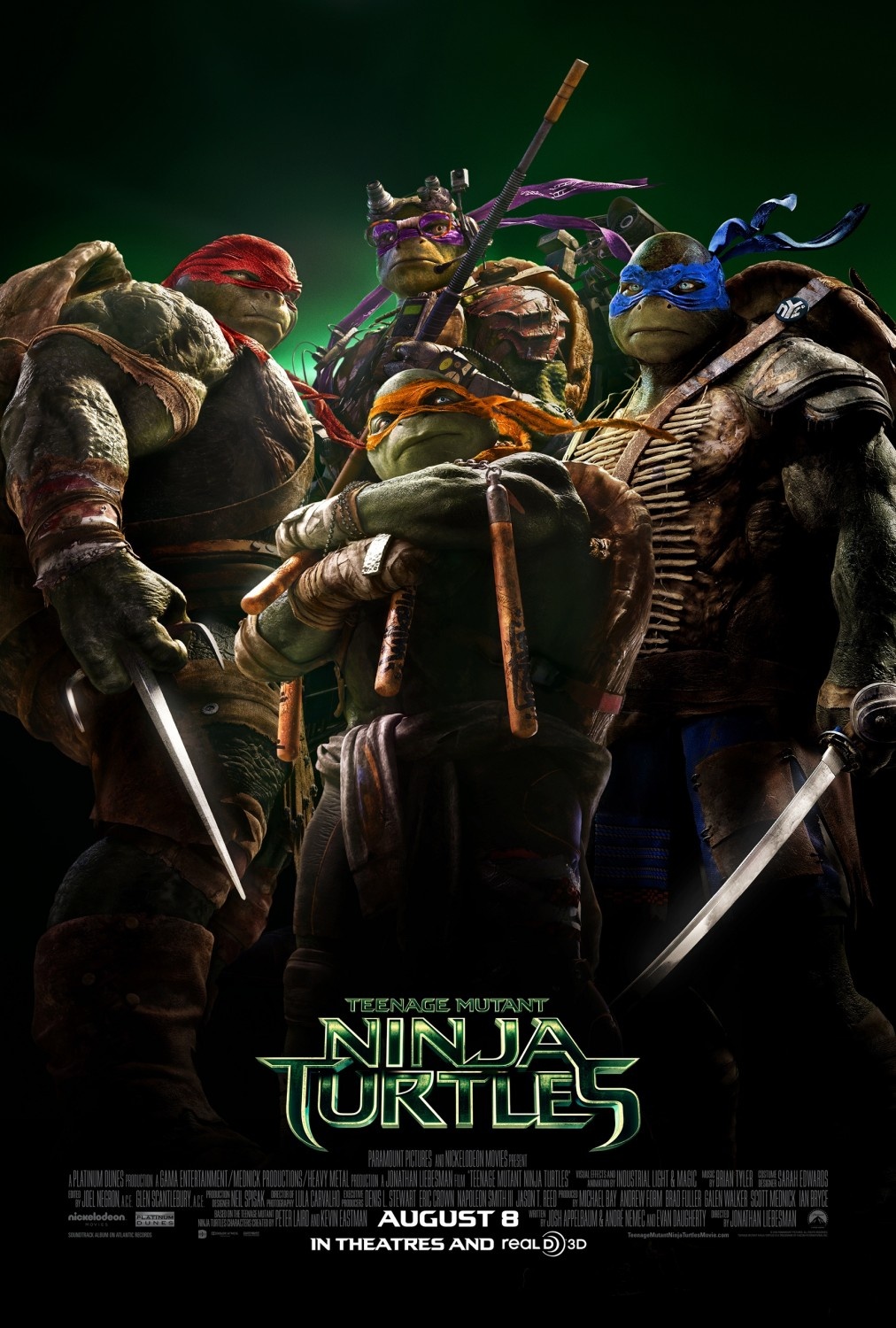 忍者神龟（Teenage Mutant Ninja Turtles）高清海报