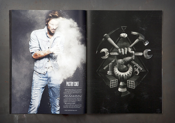 Diesel牛仔裤品牌画册设计欣赏