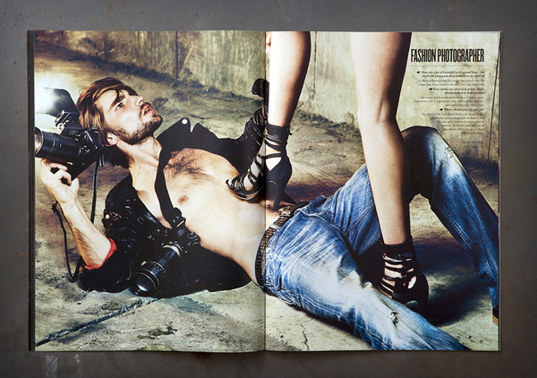 Diesel牛仔裤品牌画册设计欣赏