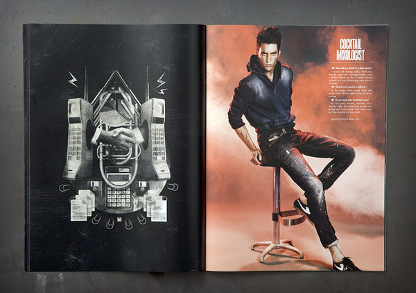 Diesel牛仔裤品牌画册设计欣赏