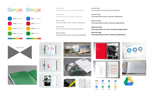 谷歌Google2024年度宣传册版式设计