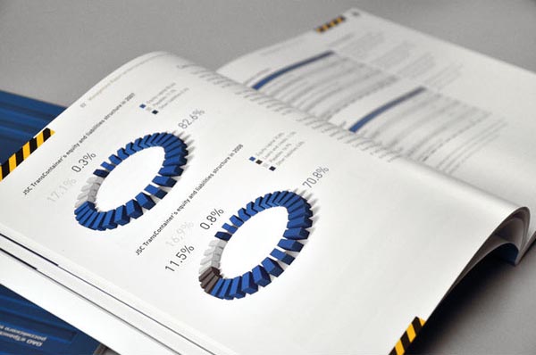 Annual report 商业画册设计作品
