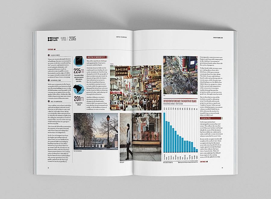 Global Cities Report画册设计欣赏
