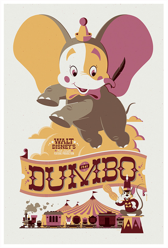 Tom Whalen复古插画海报