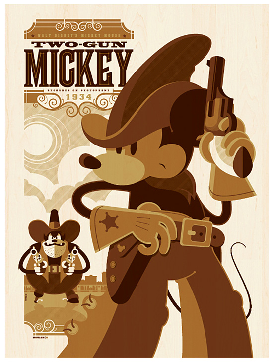 Tom Whalen复古插画海报