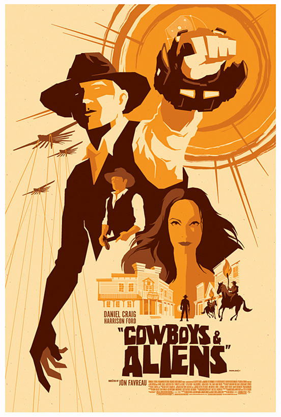 Tom Whalen复古插画海报