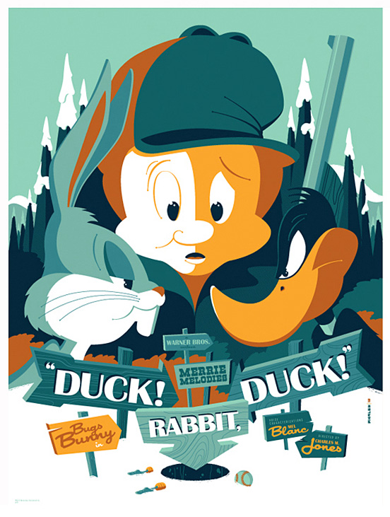 Tom Whalen复古插画海报